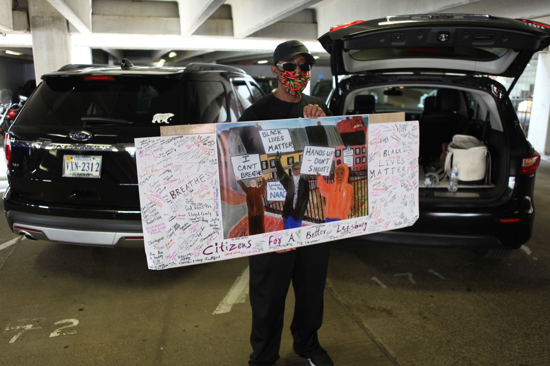 “I Can’t Breathe” Walk Through Leesburg | Poster